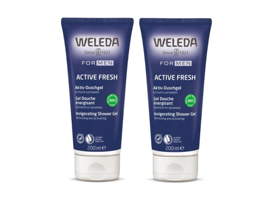 Weleda Homme Gel Douche Energisant  - 2x200ml
