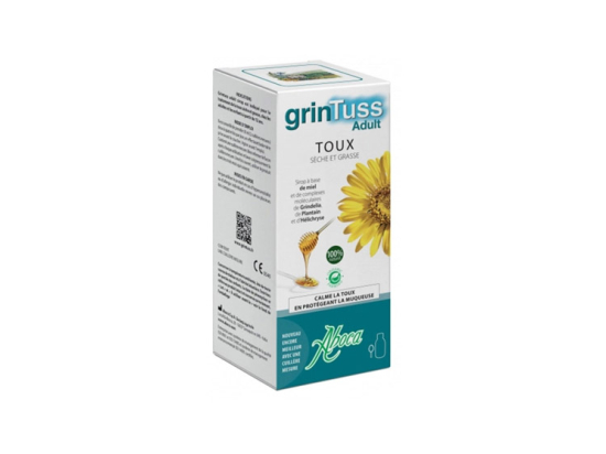 Grintuss Adult Sirop Toux sèche et grasse - 128g