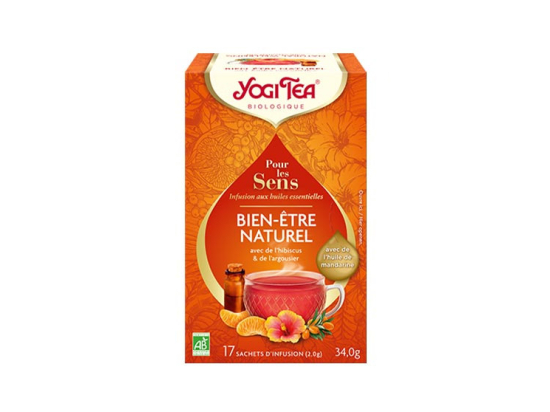 Yogi Tea Pour les Sens Bien-être Naturel BIO - 17 sachets