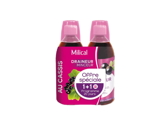 Draineur Minceur Goût Cassis - 2x500ml