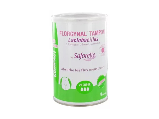 Florgynal Tampon Applicateur Compact Super - 9 tampons