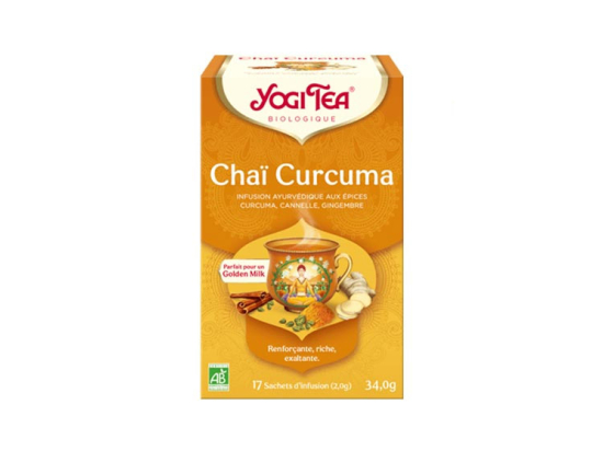 Yogi Tea Chaï Curcuma BIO - 17 sachets