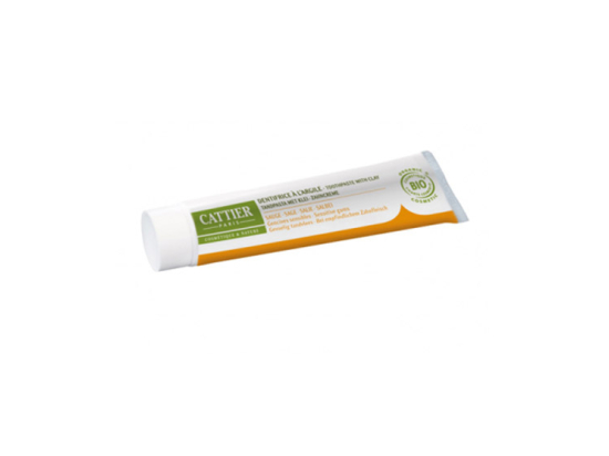 Cattier dentifrice Dentargile sauge BIO - 75ml