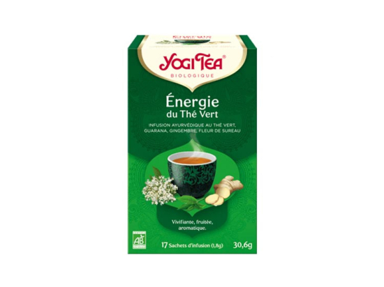 Yogi Tea Énergie du Thé Vert BIO - 17 sachets