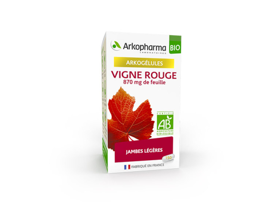 Arkopharma Arkogélules Vigne rouge BIO - 150 gélules