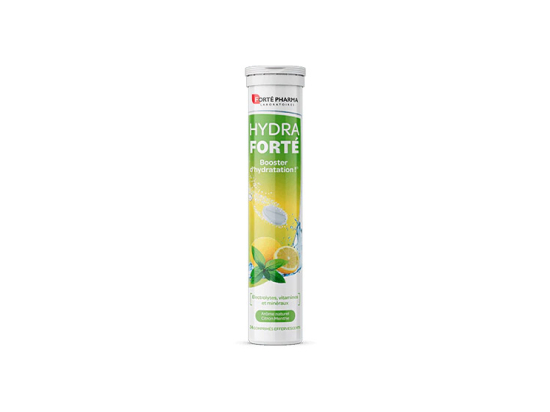Hydra Forté Goût Citron Menthe - 24 comprimés effervescents