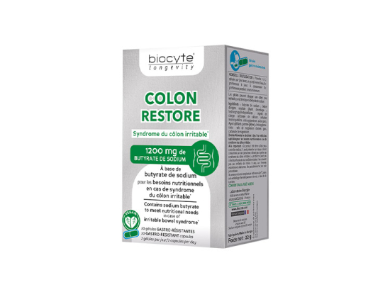 Longevity Colon Restore - 30 gélules