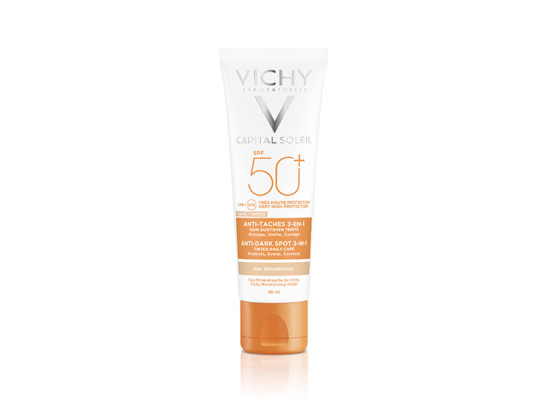 Vichy Capital soleil Soin anti-tâches teinté 3 en 1 SPF50+ - 50ml