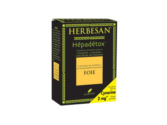 Herbesan Hepadetox - 45 gélules