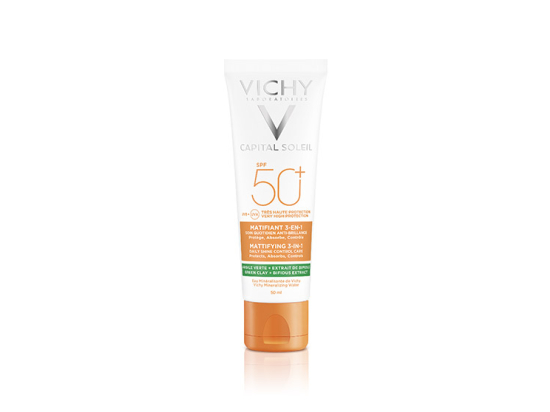 Vichy Capital soleil matifiant 3 en 1 SPF50+ - 50ml