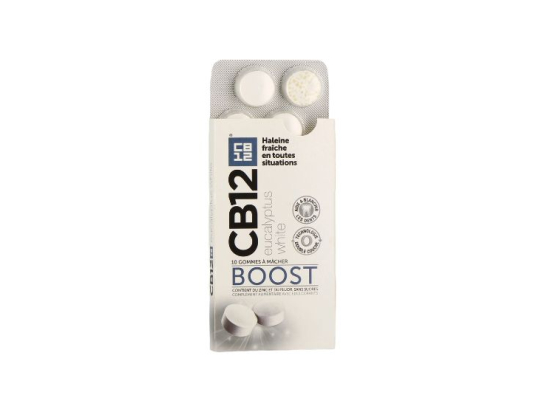 Gommes à mâcher Boost Eucalyptus White - 10 gommes