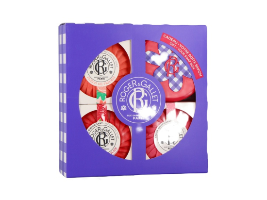 Roger & Gallet Coffret 3 savons bienfaisants - 3 produits