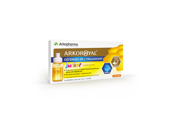 Arkopharma Arkoroyal Défenses de l'organisme Junior - 5 unidoses