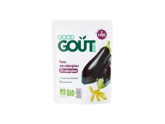 Plat Bio Penne aux Aubergines - 190g