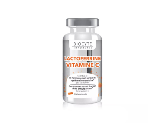 Longevity Lactoferrine Vitamine C - 30 gélules