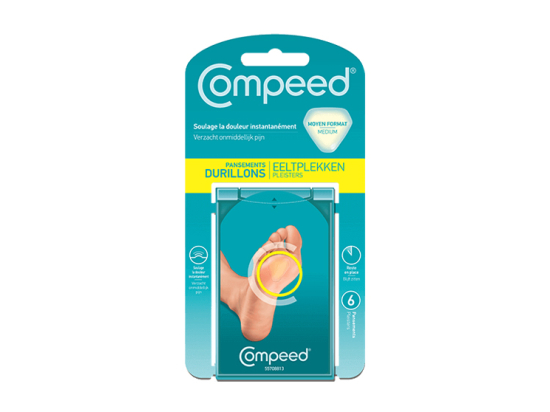 Compeed pansements durillons moyen format - x6
