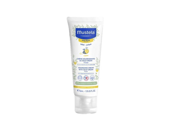 Mustela Crème nourrissante au Cold Cream à la cire d'abeille BIO - 40ml