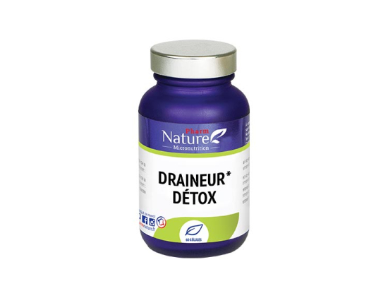 Pharm Nature Micronutrition Draineur détox - 60 gélules