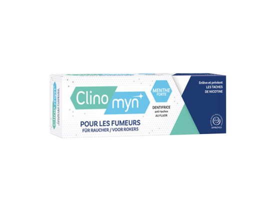 Clinomyn Dentifrice anti-tâches spécial fumeurs menthe forte - 75ml