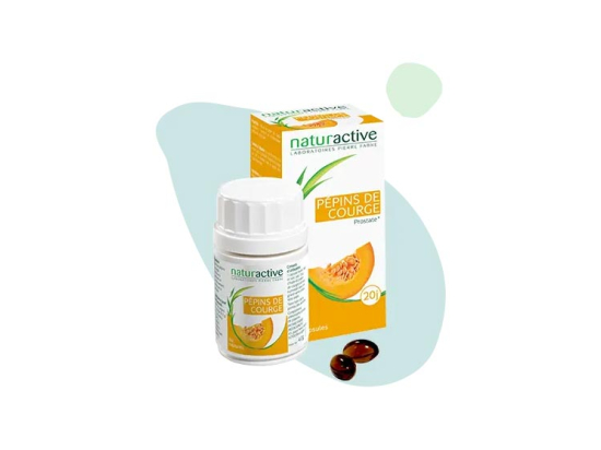 Naturactive Pépins de courge - 60 capsules
