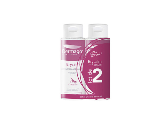 Dermagor Erycalm lotion micellaire apaisante - 2x400ml