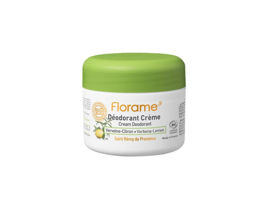 Florame Déodorant Crème verveine citron - 50g