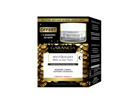 Coffret Mystérieuses Mille et Une Nuits Crème Nuit + Crème Jour OFFERT - 30+10ml