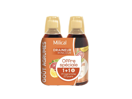Draineur Minceur Goût Agrumes - 2x500ml
