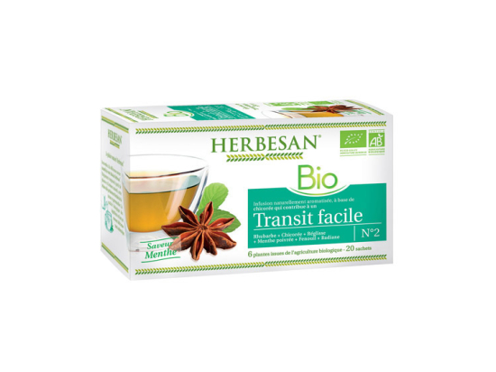 Herbesan Infusion Transit facile BIO - 20 sachets