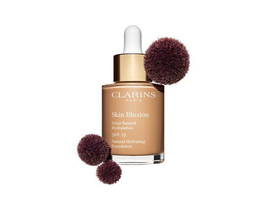 Clarins Skin Illusion Fond de teint Teinte 110 Honey - 30 ml