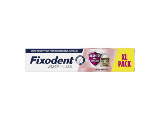 Fixodent Pro Plus Anti-Particules Goût Neutre XL - 57g