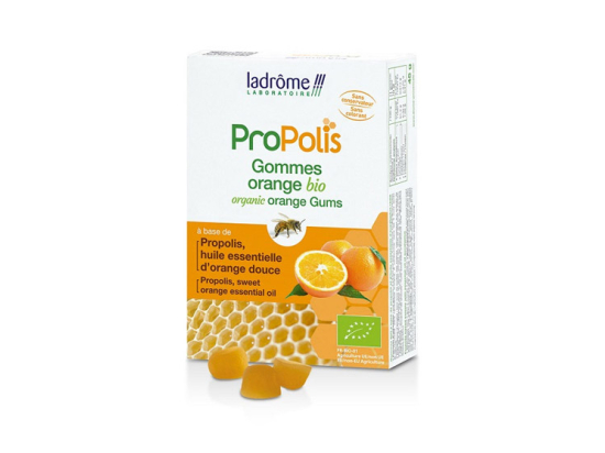Ladrôme Propolis gommes orange BIO - 45g