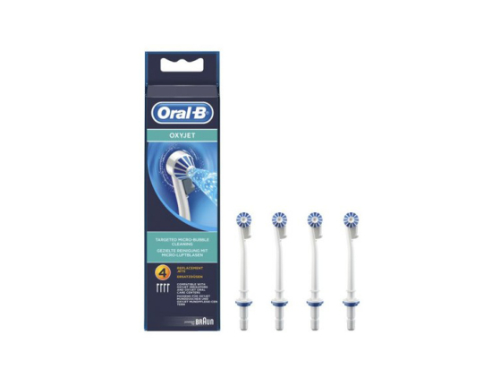 Oral-B OxyJet 4 Canules pour Jet Dentaire - x4 Canules