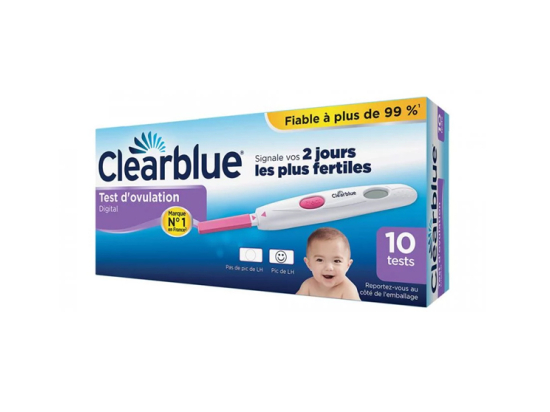 Clearblue Test d'Ovulation Digital - 10 tests