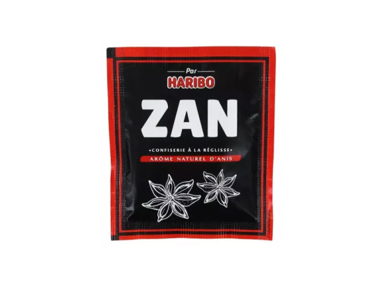 Haribo Zan Confiserie à la Réglisse Aromatisée Anis - 12-g