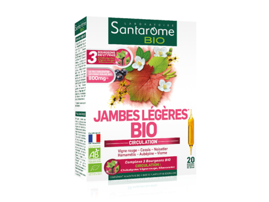 Santarome jambes légères BIO - 20 ampoules