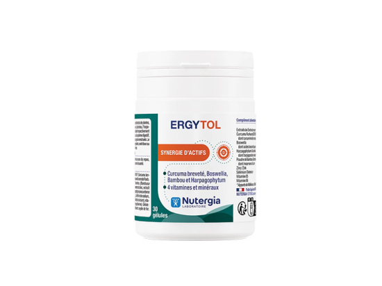 Ergytol Synergie d'actifs - 30 gélules