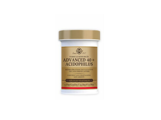 Solgar Advanced 40 + Acidophilus - 60 gélules
