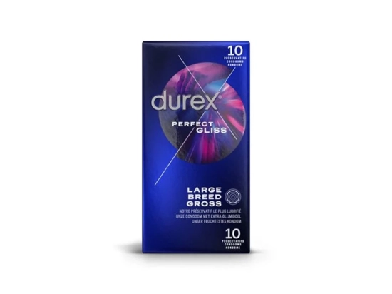 Durex Perfect Gliss - 10 préservatifs