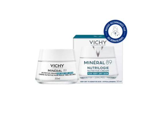 Vichy Minéral 89 Nutrologie crème nutritive - 50ml