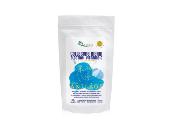 Valebio Collagène Marin Elastine/Vitamine C - 150g