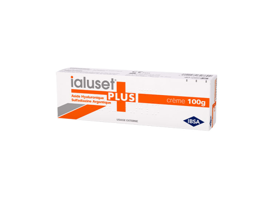 Ialuset Plus Crème Acide hyaluronique - 100g
