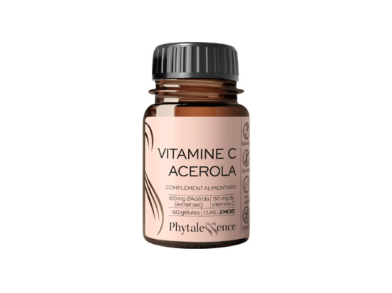 Phytalessence Vitamine C Acérola - 60 gélules