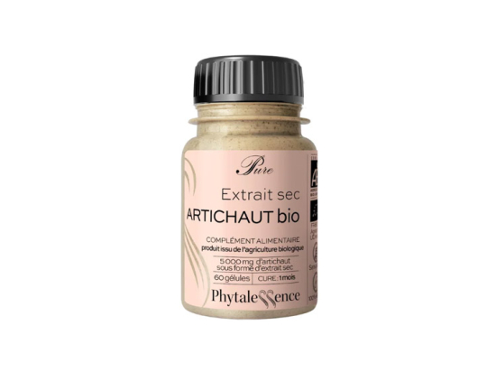 Phytalessence Pure Extrait sec d'Artichaut BIO - 60 gélules