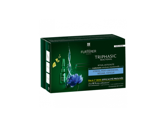 Rene Furterer triphasic reactional rituel antichute -12x5ml