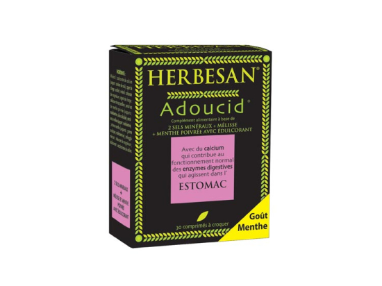 Herbesan Adoucid - 30 comprimés à croquer
