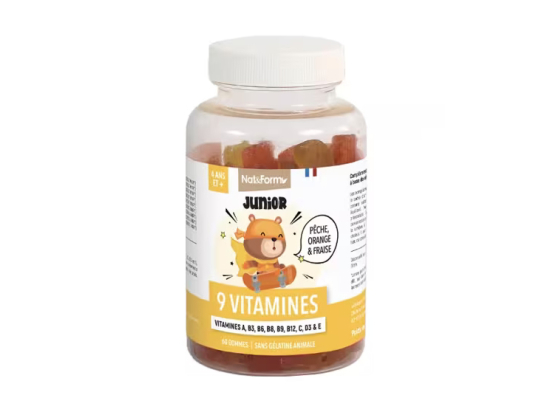 Junior 9 Vitamines - 60 gummies