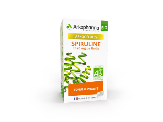 Arkopharma Arkogélules Spiruline BIO - 150 gélules