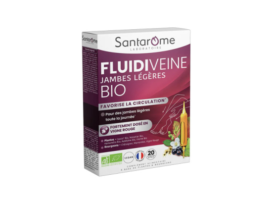 Santarome jambes légères BIO - 20 ampoules