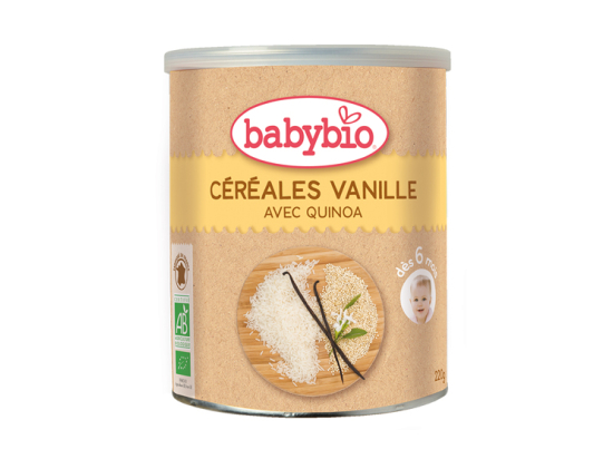 Babybio Céréales Vanille avec Quinoa BIO - 220g